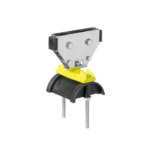 Кабельная тележка пластиковая с двумя роликами, седло 55 мм